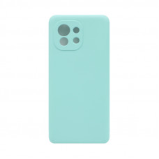 Чехол накладка Soft Touch Xiaomi Mi 11 бирюзовый