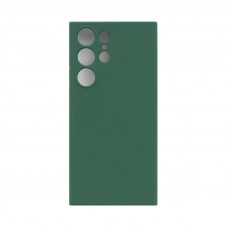 Чехол накладка Silicone Case Samsung S23 Ultra изумруд