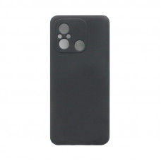 Чехол накладка Silicone Case Xiaomi Redmi 12C/Poco C55 черный