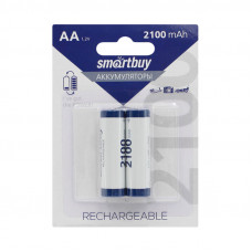 Батарейки аккумуляторные Smartbuy 2100 AA 2BL (цена за 2 шт)