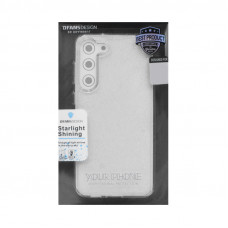 Чехол накладка Samsung Magsafe S23 Plus DFans прозрачный с блестками