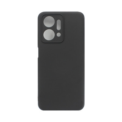 Чехол накладка Silicone Case Huawei Honor X7A черный оптом по низким ценам!