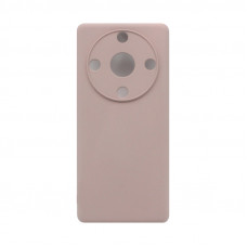 Чехол накладка Silicone Case Huawei Honor X9A пудра