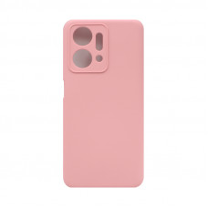 Чехол накладка Silicone Case Huawei Honor X7A розовый