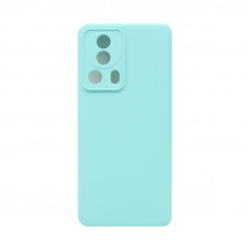 Чехол накладка Silicone Case Xiaomi Mi13 Lite бирюзовый