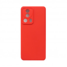 Чехол накладка Silicone Case Xiaomi Mi13 Lite красный
