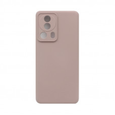 Чехол накладка Silicone Case Xiaomi Mi13 Lite пудра