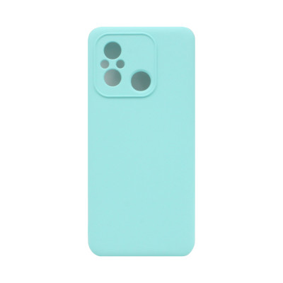Чехол накладка Silicone Case Xiaomi Redmi 12C бирюзовый оптом по низким ценам!