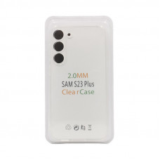 Чехол накладка Samsung S23 Plus Clear Case прозрачный