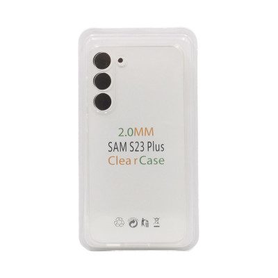Чехол накладка Samsung S23 Plus Clear Case прозрачный оптом по низким ценам!