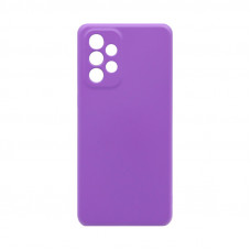 Чехол накладка Silicone Case Samsung A33 фиолетовый