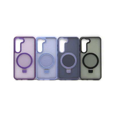 Чехол накладка Samsung S23 Magsafe+подставка оптом по низким ценам!