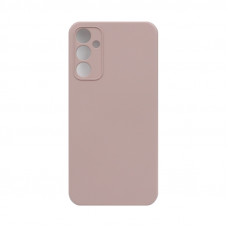 Чехол накладка Silicone Case Samsung A24 пудра