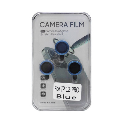 Защитное стекло на камеру iPhone 12 Pro Camera Film синий оптом по низким ценам!