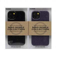 Чехол накладка iPhone 14 MAG NOBLE KZDOO карбон