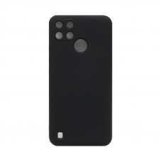 Чехол накладка Silicone Case Realme C25Y черный