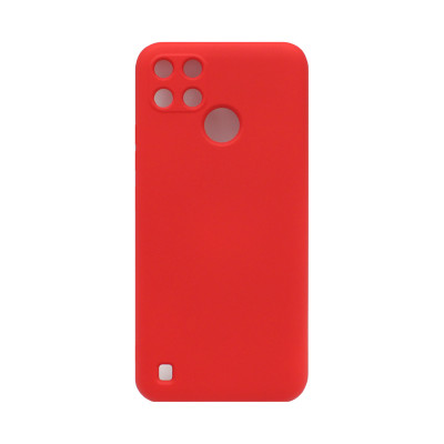 Чехол накладка Silicone Case Realme C25Y красный оптом по низким ценам!