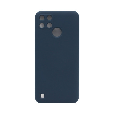 Чехол накладка Silicone Case Realme C25Y темно-синий оптом по низким ценам!