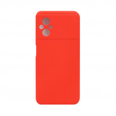Чехол накладка Silicone Case Xiaomi Poco M5 4G красный