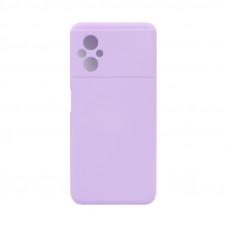 Чехол накладка Silicone Case Xiaomi Poco M5 4G лаванда