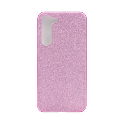 Чехол накладка Блеск Samsung S23 Plus сиреневый оптом по низким ценам!