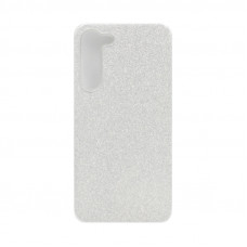 Чехол накладка Блеск Samsung S23 Plus серый