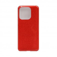 Чехол накладка Блеск Xiaomi Redmi 12С красный