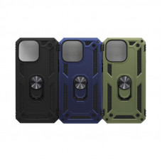 Чехол накладка King iPhone 14 Pro плотный с кольцом