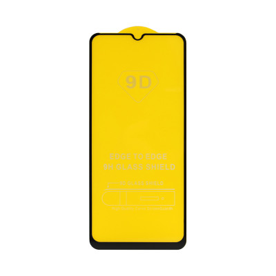 Защитное стекло 9D Samsung A70/A02/A02S/А03/А03S/Infinix Note 12 черный оптом по низким ценам!