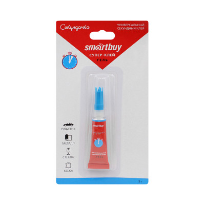Супер клей гель Smartbuy секундочка 1BL SBT-SGG-12P1 оптом по низким ценам!