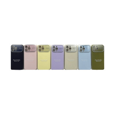 Чехол накладка Silicone Case iPhone 14 Pro Max с защитой камеры Auto focus оптом по низким ценам!