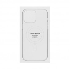 Чехол пластик iPhone 14 Pro Max Magsafe Под ориг прозрачный IC