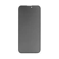 Защитное стекло антишпион iPhone 15 Pro Max черный техпак