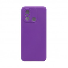Чехол накладка Silicone Case Xiaomi Poco C55 фиолетовый