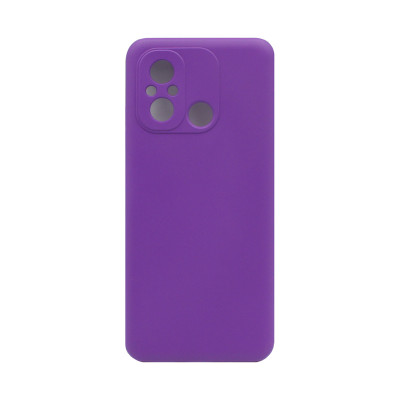 Чехол накладка Silicone Case Xiaomi Poco C55 фиолетовый оптом по низким ценам!