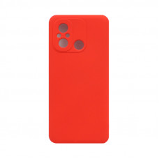 Чехол накладка Silicone Case Xiaomi Poco C55 красный