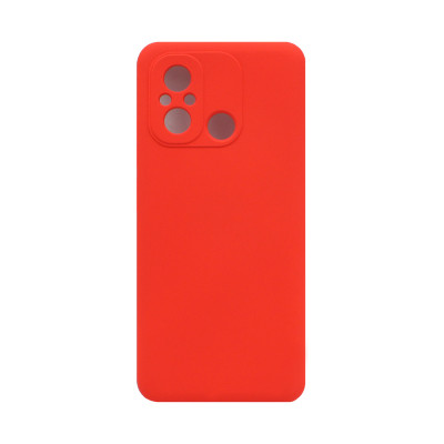 Чехол накладка Silicone Case Xiaomi Poco C55 красный оптом по низким ценам!