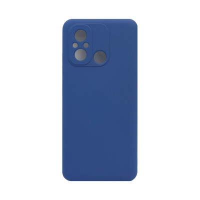 Чехол накладка Silicone Case Xiaomi Poco C55 темно-синий оптом по низким ценам!