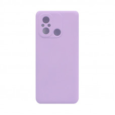Чехол накладка Silicone Case Xiaomi Poco C55 лаванда