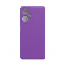 Чехол накладка Silicone Case Xiaomi Poco F5 фиолетовый