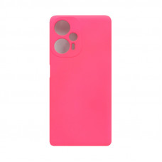 Чехол накладка Silicone Case Xiaomi Poco F5 фуксия