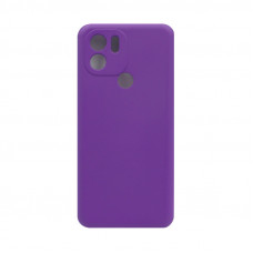 Чехол накладка Silicone Case Xiaomi Poco C50 фиолетовый