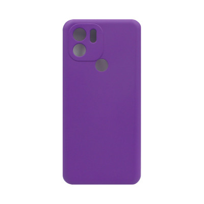 Чехол накладка Silicone Case Xiaomi Poco C50 фиолетовый оптом по низким ценам!