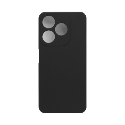 Чехол накладка Silicone Case Tecno Spark 10 4G черный оптом по низким ценам!