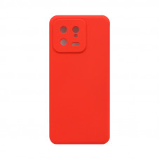 Чехол накладка Silicone Case Xiaomi Mi13 красный