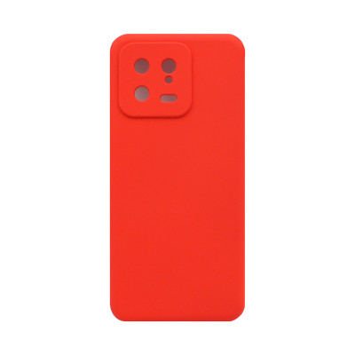 Чехол накладка Silicone Case Xiaomi Mi13 красный оптом по низким ценам!