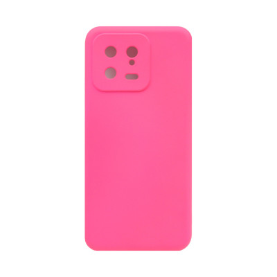 Чехол накладка Silicone Case Xiaomi Mi13 фуксия оптом по низким ценам!