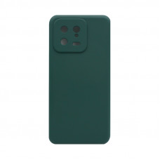 Чехол накладка Silicone Case Xiaomi Mi13 хаки