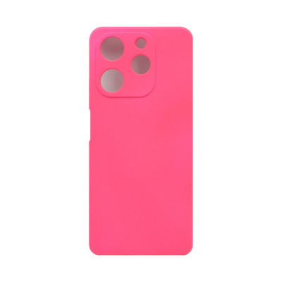 Чехол накладка Silicone Case Tecno Spark 10 Pro фуксия оптом по низким ценам!