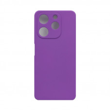 Чехол накладка Silicone Case Tecno Spark 10 Pro фиолетовый